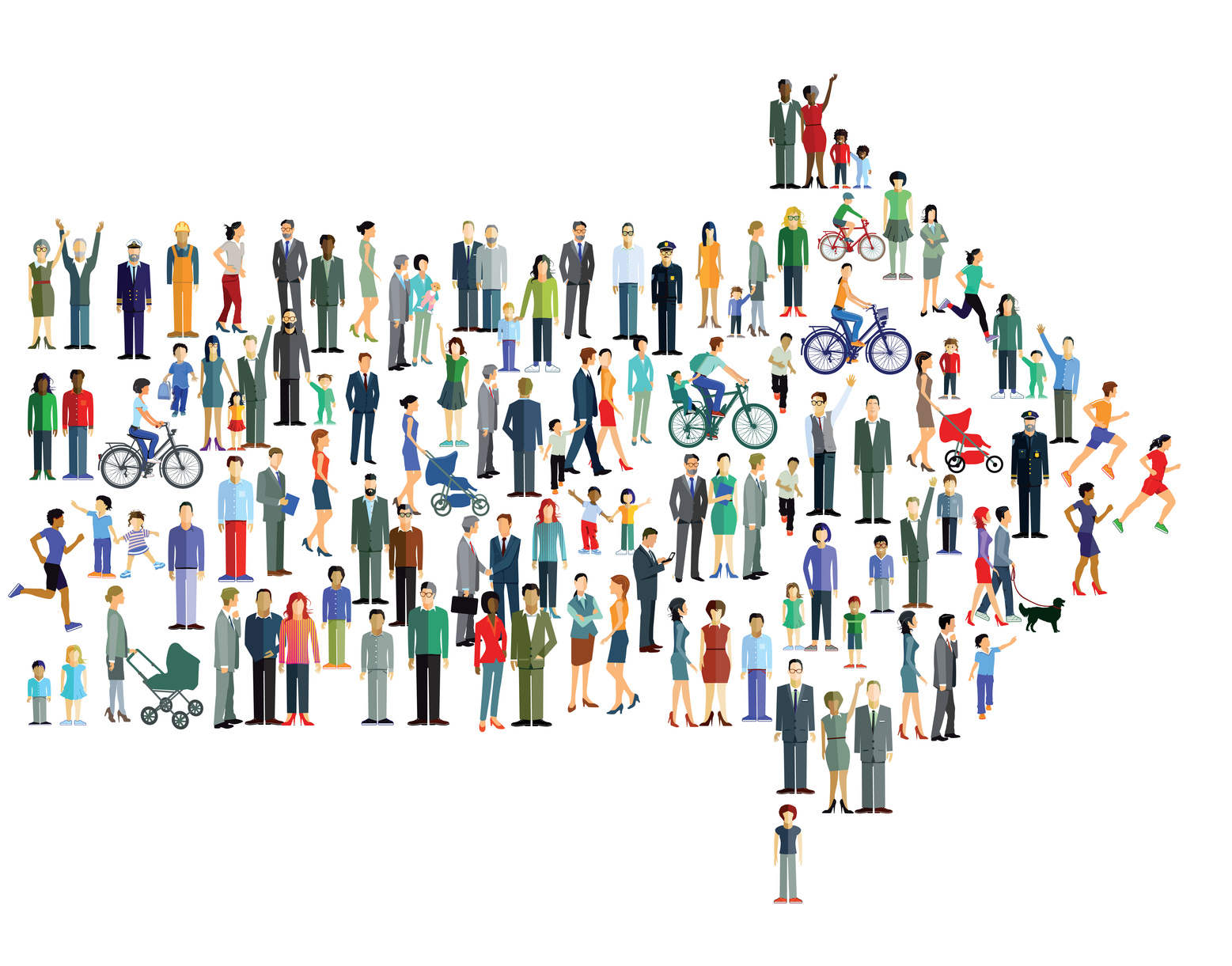 fleche-progres-social