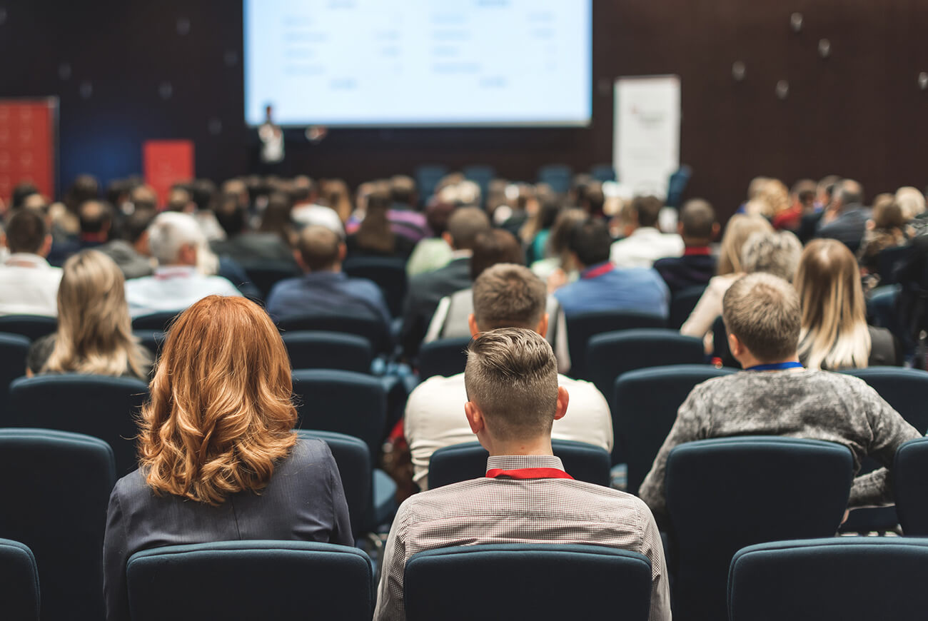 Public, conférence, amphi