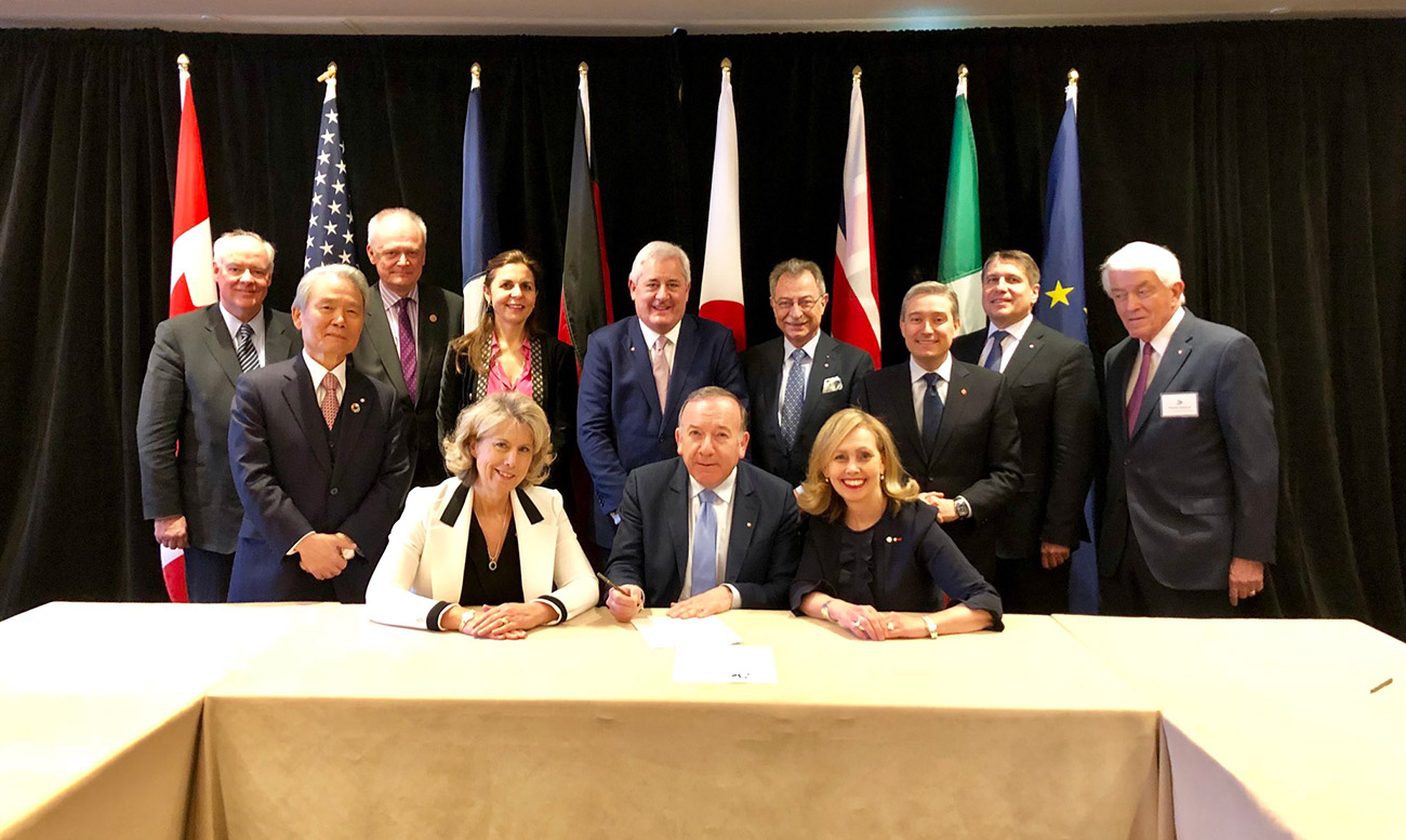 À Québec, les leaders du B7 défendent un commerce au bénéfice de tous