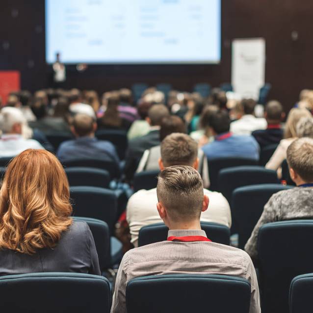Public, conférence, amphi
