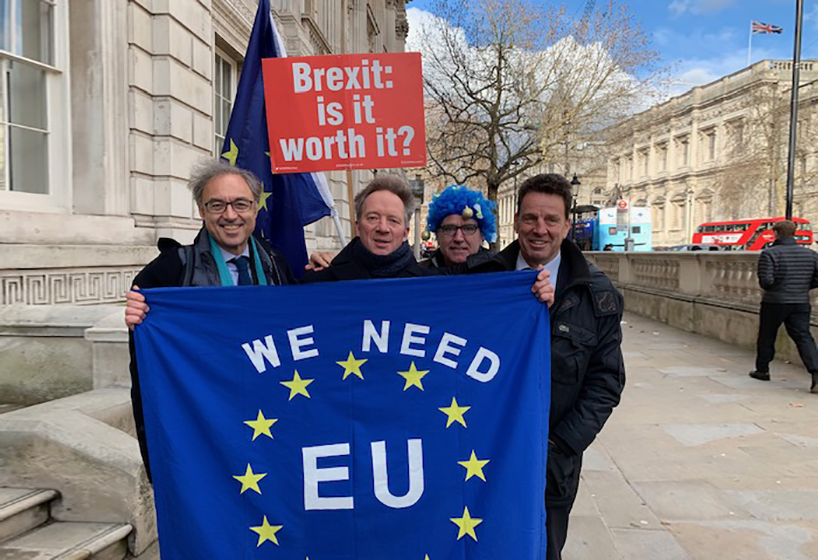 Délégation du Medef à Londres