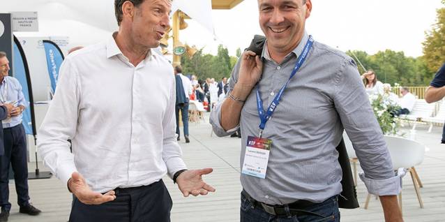 Geoffroy Roux de Bézieux et Laurent Berger