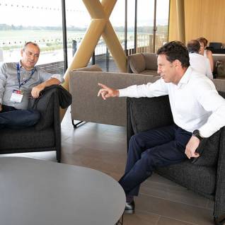 Geoffroy Roux de Bézieux et Laurent Berger